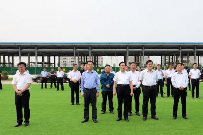 濰坊市委書記、市人大常委會主任惠新安帶隊對山東國邦健康產(chǎn)業(yè)園項目進行觀摩點評
